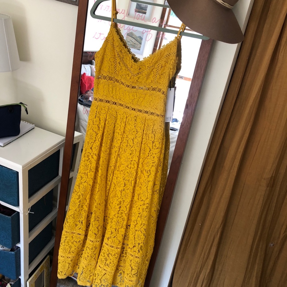 NSR Lace Midi Sundress